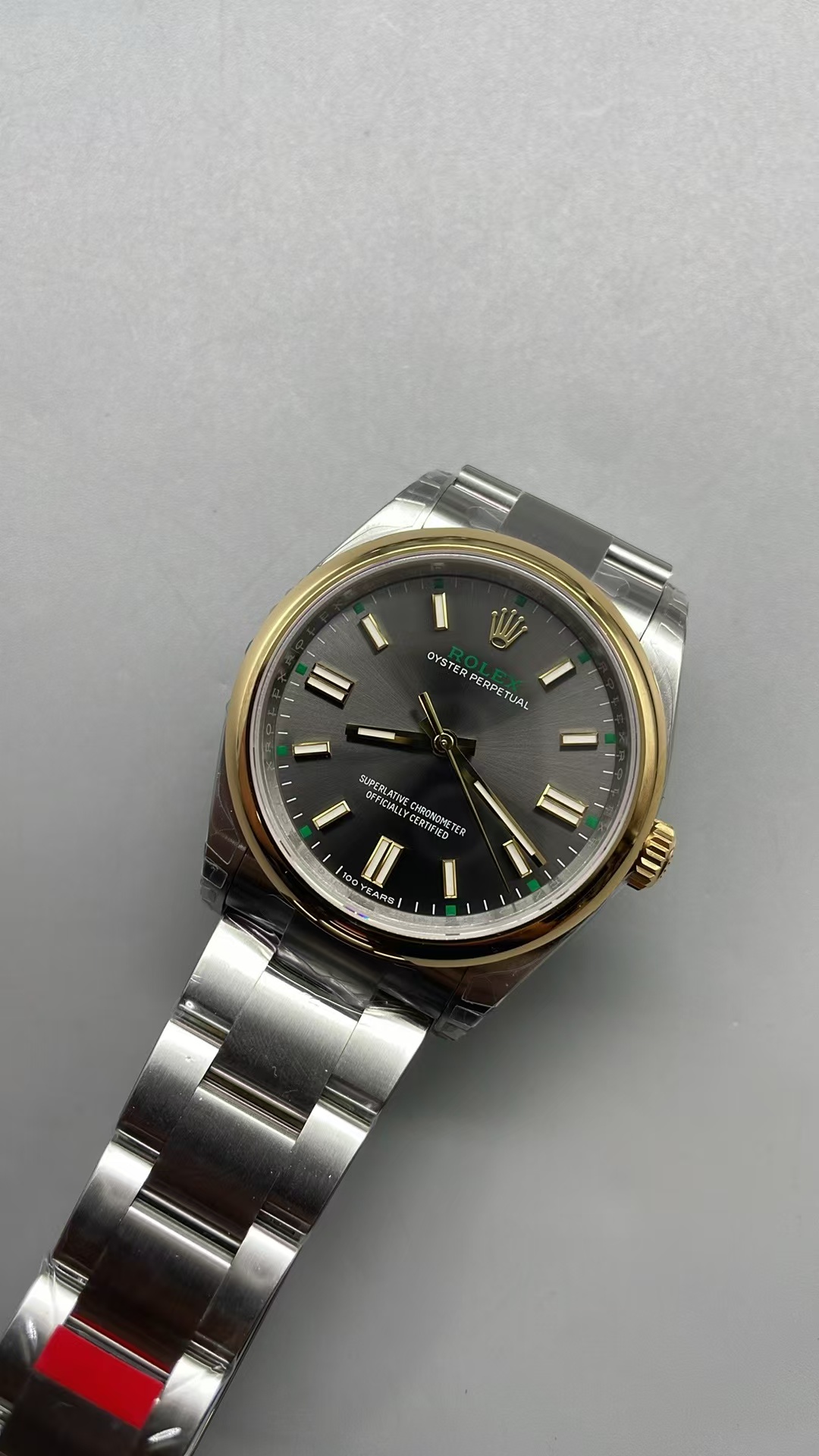 (image for) VSF Rolex Oyster Perpetual 36mm 126003 100th Anniversary Edition Grey Dial with Super Clone 3230 Movement