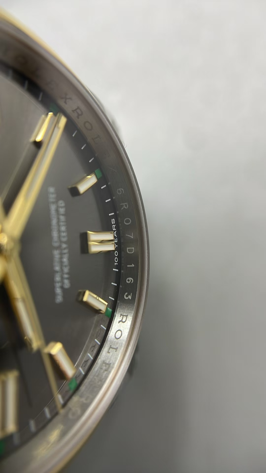 (image for) VSF Rolex Oyster Perpetual 36mm 126003 100th Anniversary Edition Grey Dial with Super Clone 3230 Movement