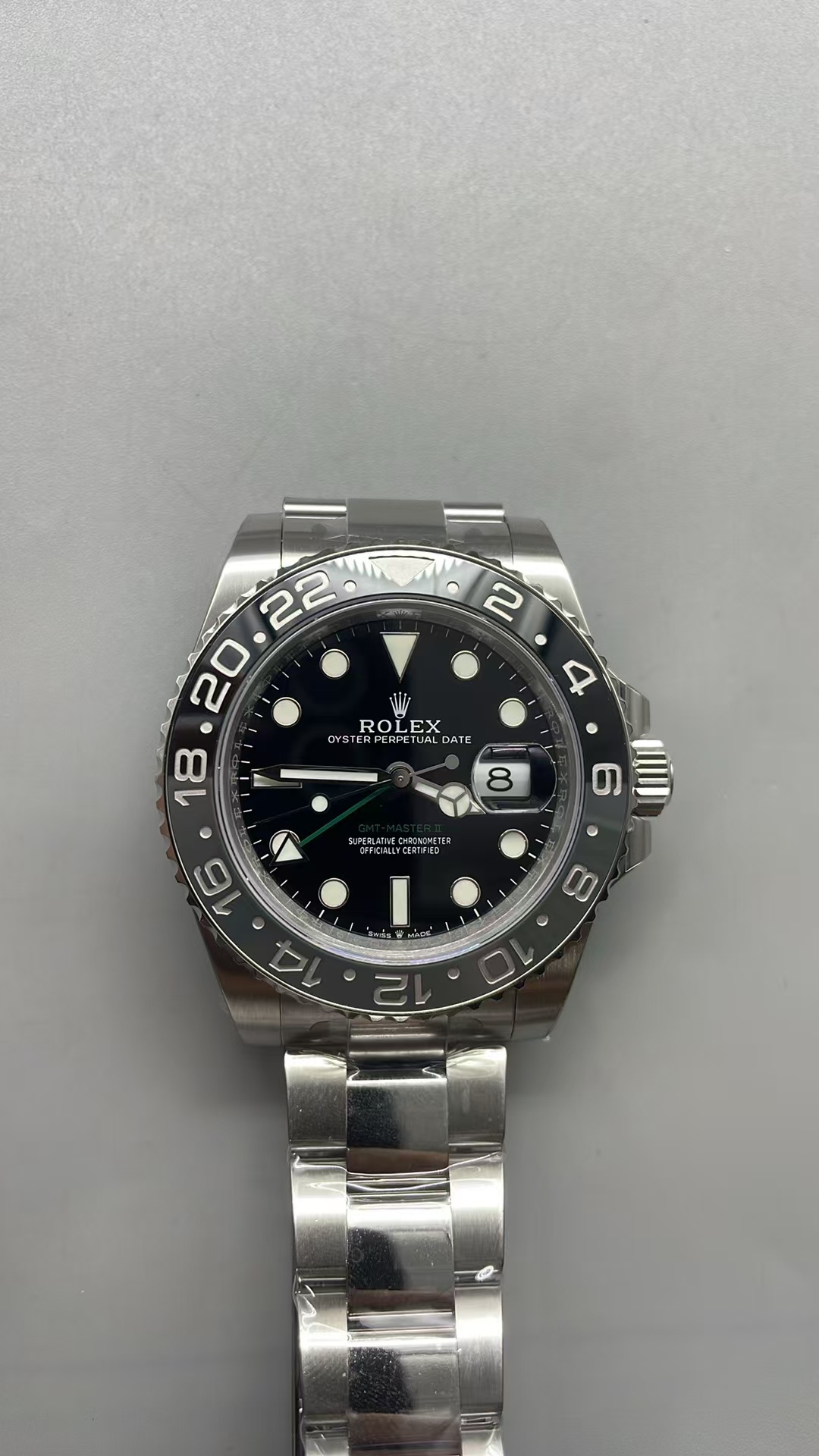 (image for) VSF Rolex GMT-Master II m126710grnr-0004 Bruce Wayne Oyster Bracelet Super Clone 3285 Movement