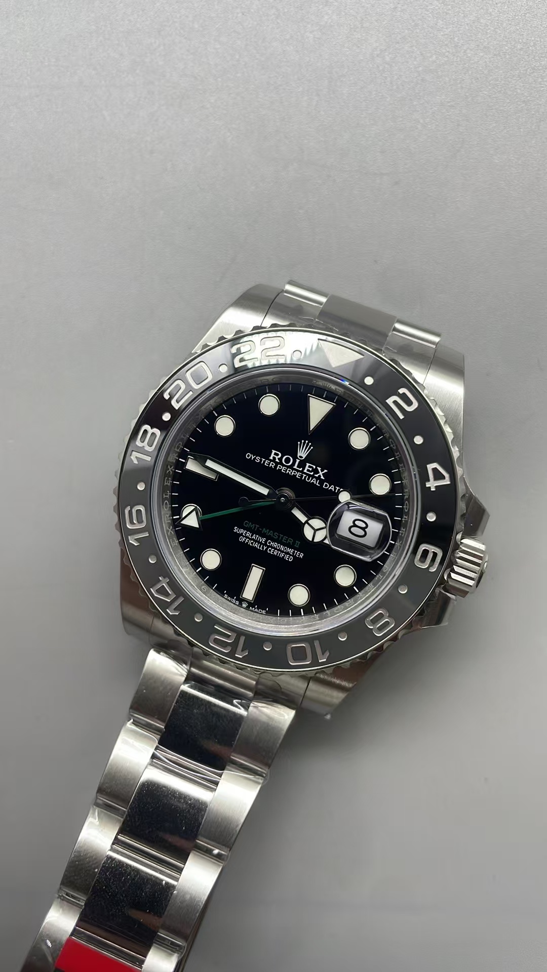 (image for) VSF Rolex GMT-Master II m126710grnr-0004 Bruce Wayne Oyster Bracelet Super Clone 3285 Movement