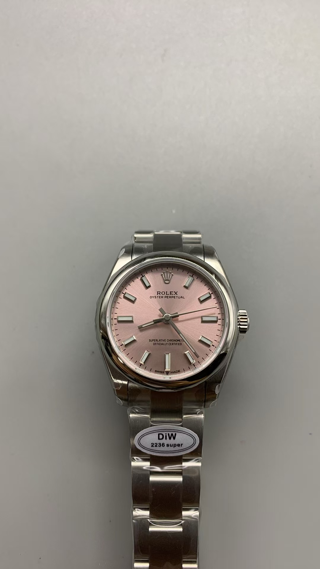 (image for) DIWF Rolex Oyster Perpetual 31mm 277200 Pink Dial with Clone 2813 Movement