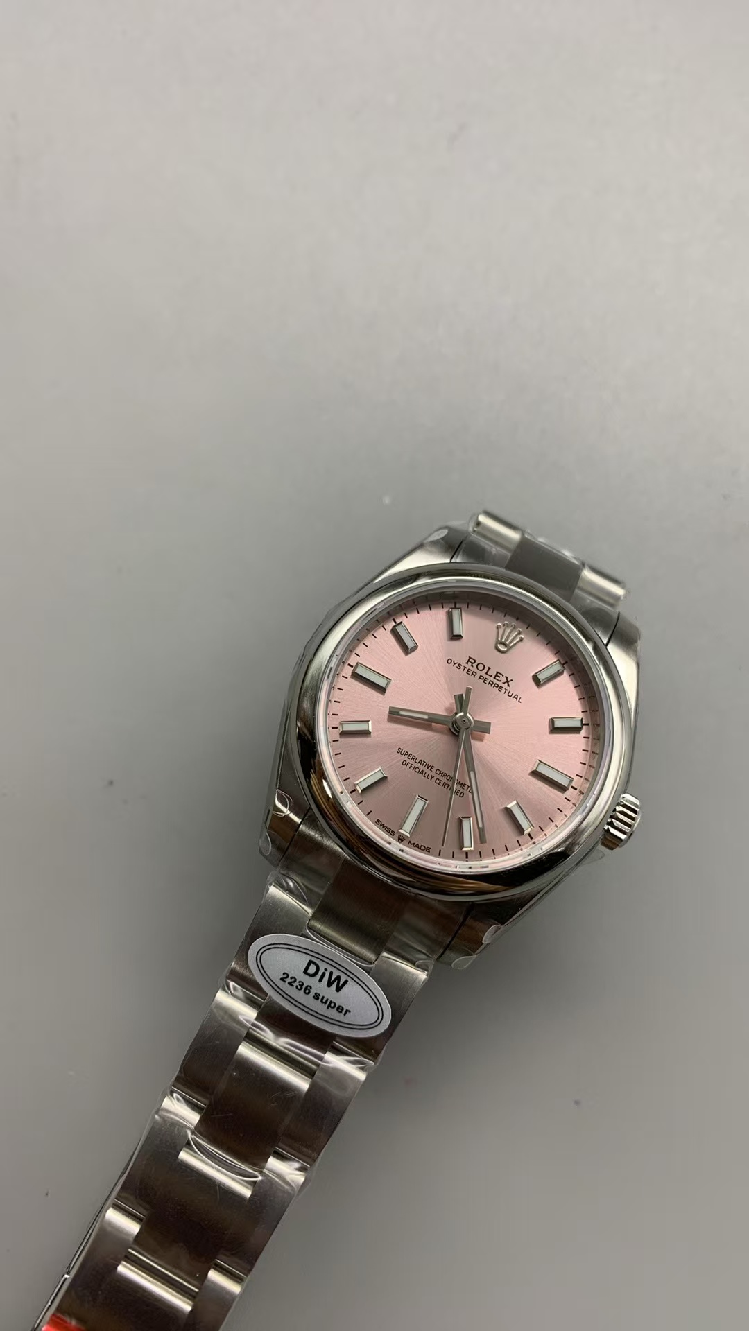 (image for) DIWF Rolex Oyster Perpetual 31mm 277200 Pink Dial with Clone 2813 Movement