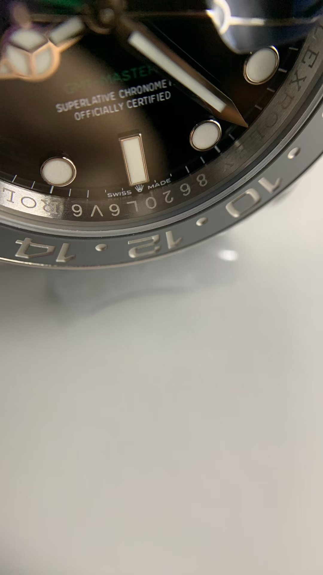 (image for) ARF Rolex GMT-Master II 126710 Bruce Wayne Black Grey Ceramic Bezel Super Clone 3285 Movement