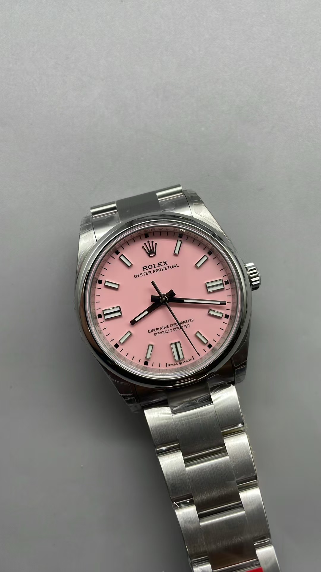 (image for) VSF Rolex Oyster Perpetual 126000 36mm Pink Dial with Super Clone 3230 Movement