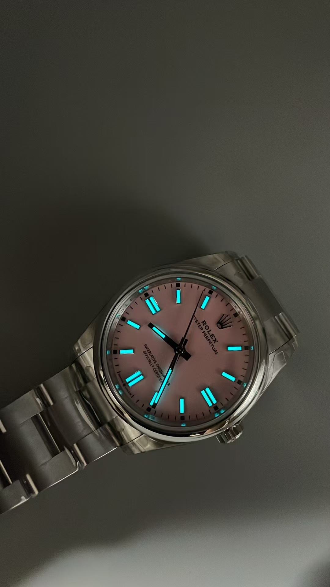 (image for) VSF Rolex Oyster Perpetual 126000 36mm Pink Dial with Super Clone 3230 Movement