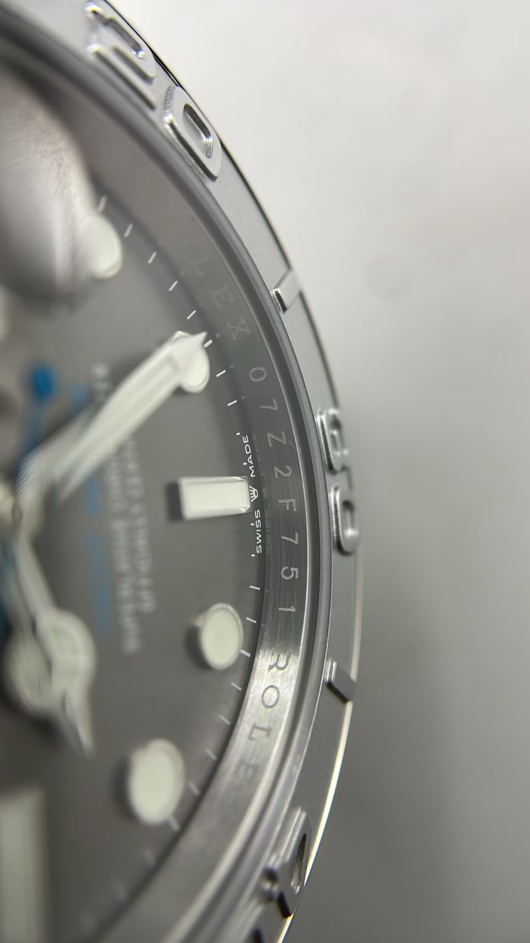 (image for) QF Rolex YachtMaster 126622 904L Stainless Steel Case Grey Dial Clone 3235 Movement