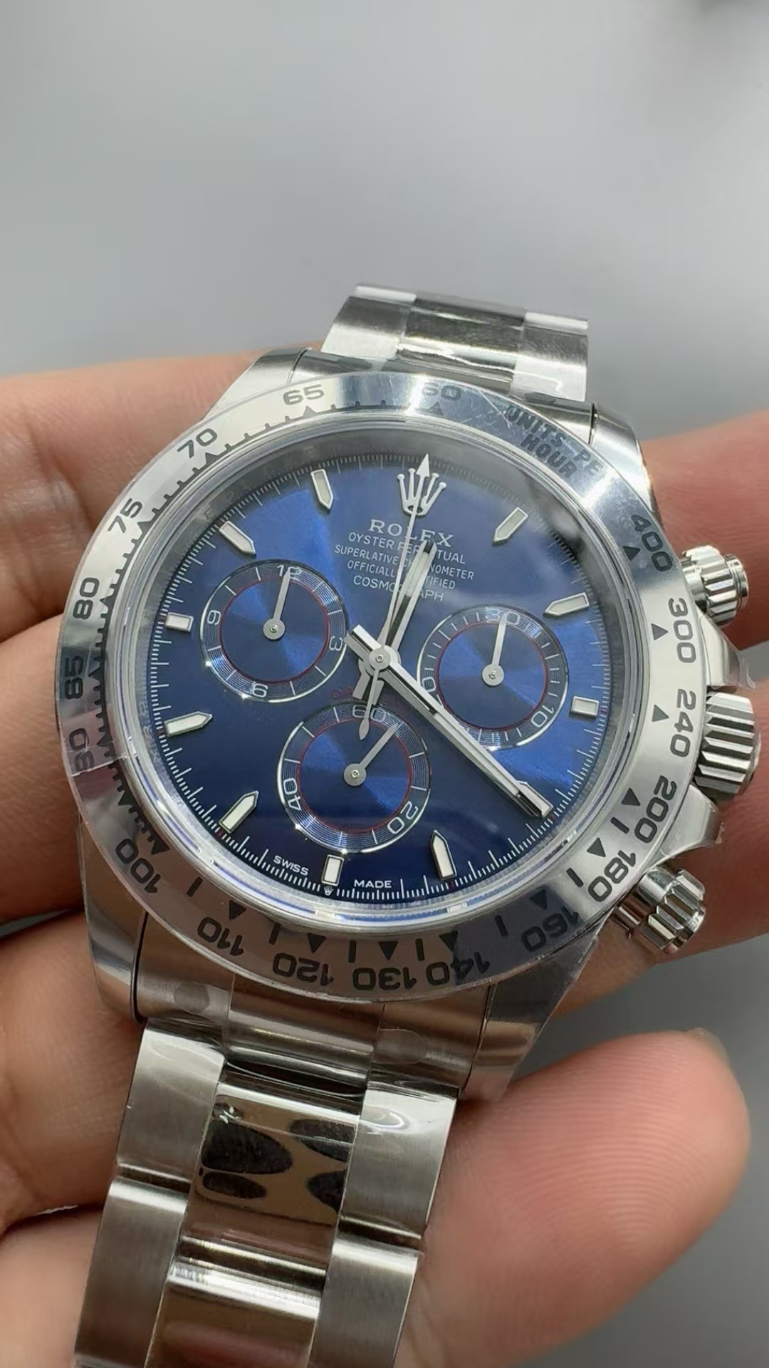 (image for) VSF Rolex Daytona 126509 Gain Weight Blue Dial Super Clone 4131 Movement