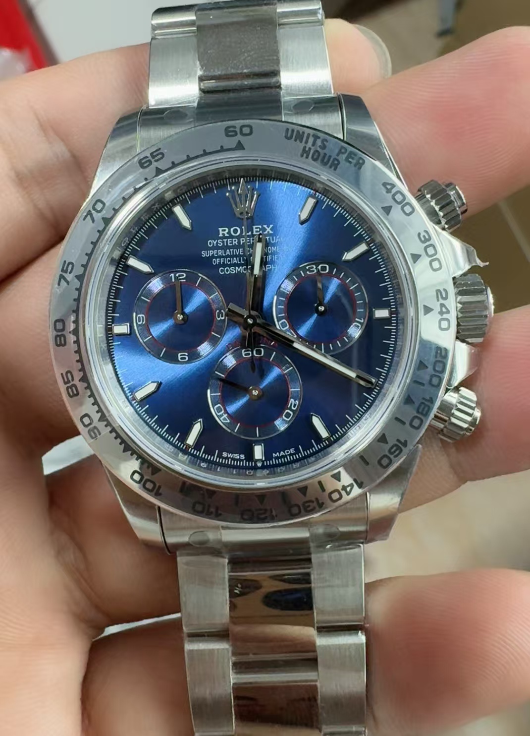 (image for) VSF Rolex Daytona 126509 Gain Weight Blue Dial Super Clone 4131 Movement