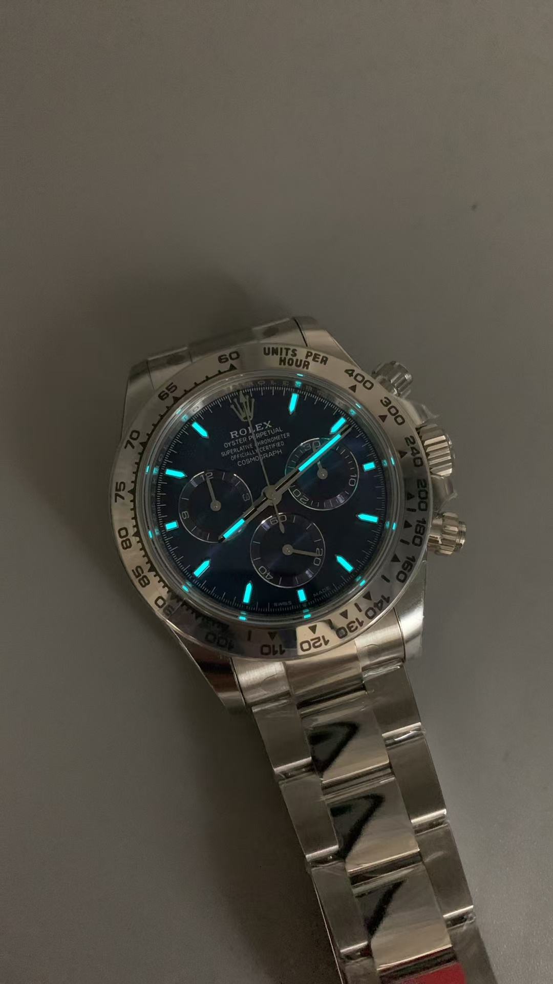 (image for) VSF Rolex Daytona 126509 Gain Weight Blue Dial Super Clone 4131 Movement