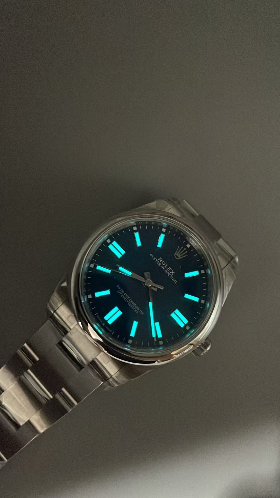 (image for) VSF Rolex Oyster Perpetual 41mm 134300 Med Blue Dial Super Clone 3230 Movement