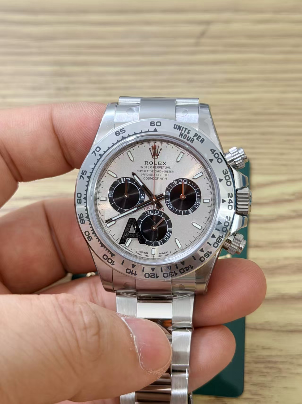 VSF Rolex Daytona 126509 Gain Weight Silver Dial with Super Clone 4131 Movement (image for) VSF Rolex Daytona 126509 Gain Weight Silver Dial with Super Clone 4131 Movement