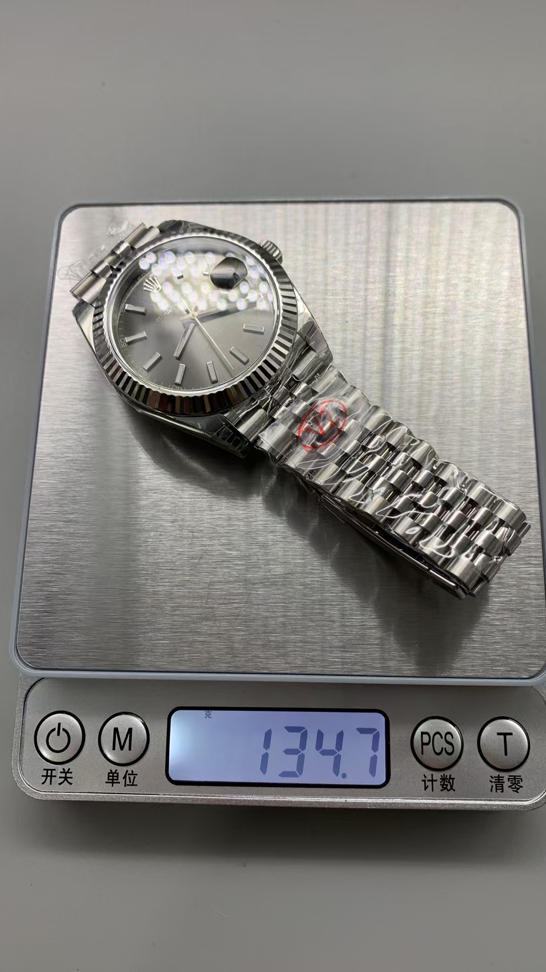 (image for) VSF Rolex Datejust II Gain Weight 126334 Grey Dial Jubilee Bracelet Super Clone 3235 Movement