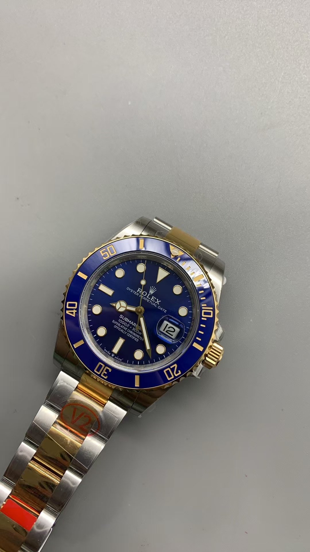 (image for) VSF Rolex Submariner 126613LB Gain Weight Two Tone Blue Dial Super Clone 3235 Movement
