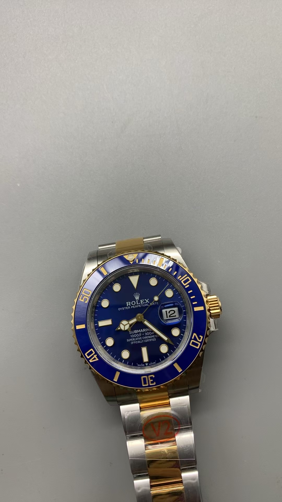 (image for) VSF Rolex Submariner 126613LB Gain Weight Two Tone Blue Dial Super Clone 3235 Movement