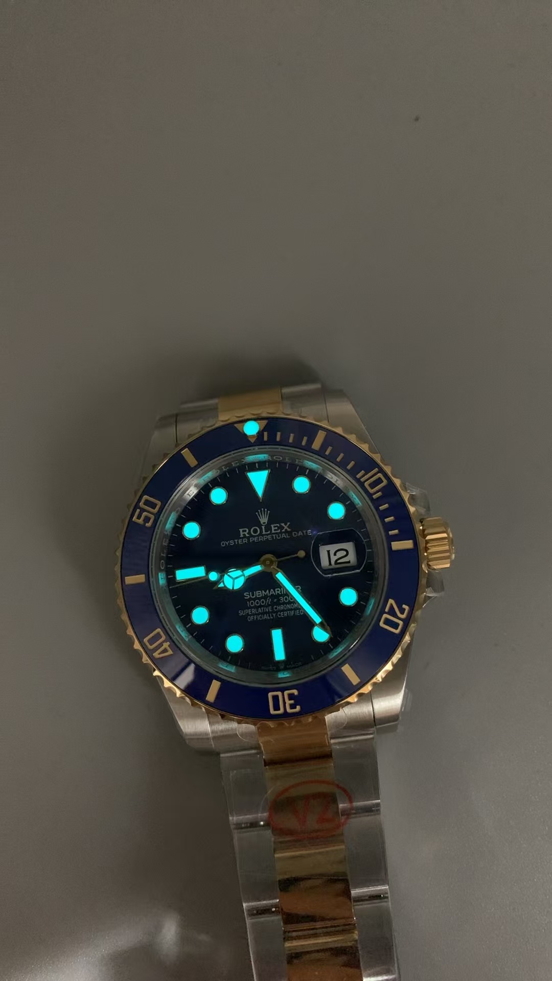 (image for) VSF Rolex Submariner 126613LB Gain Weight Two Tone Blue Dial Super Clone 3235 Movement