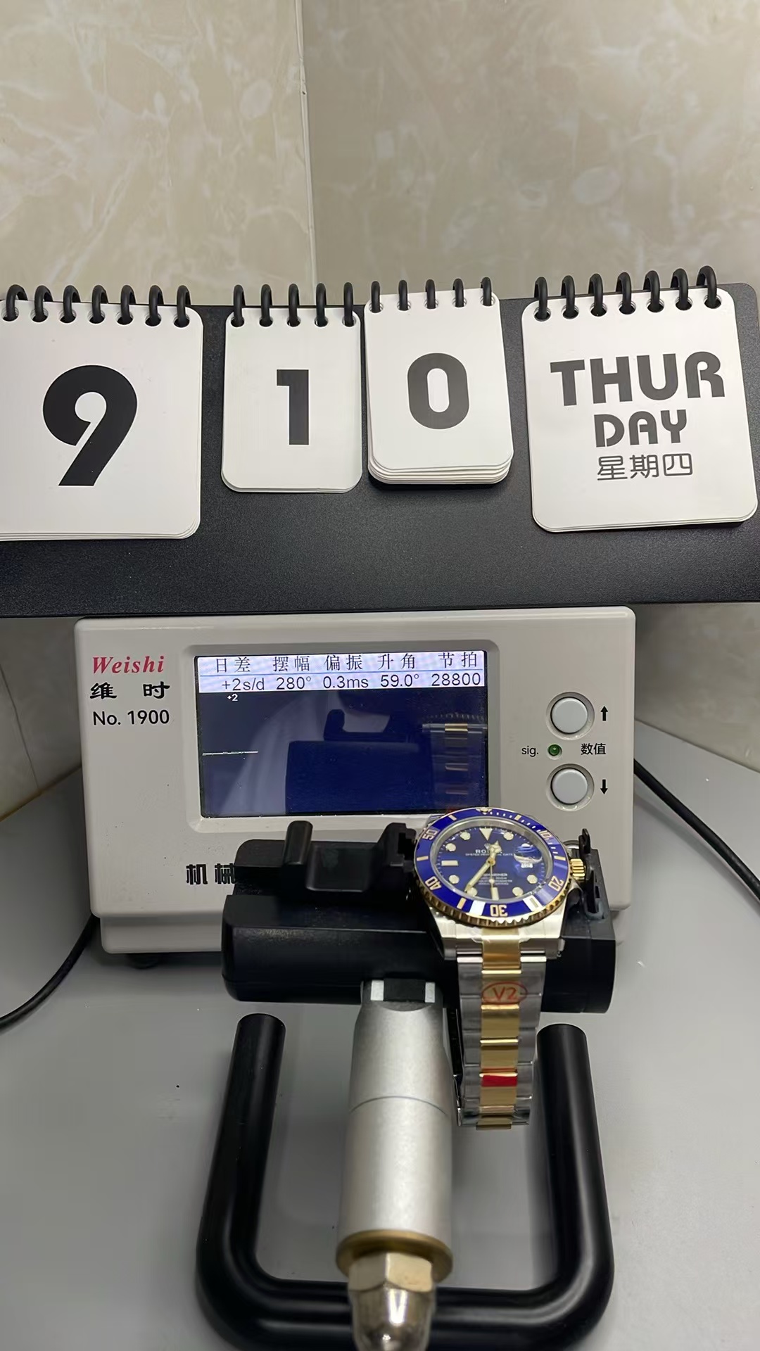 (image for) VSF Rolex Submariner 126613LB Gain Weight Two Tone Blue Dial Super Clone 3235 Movement