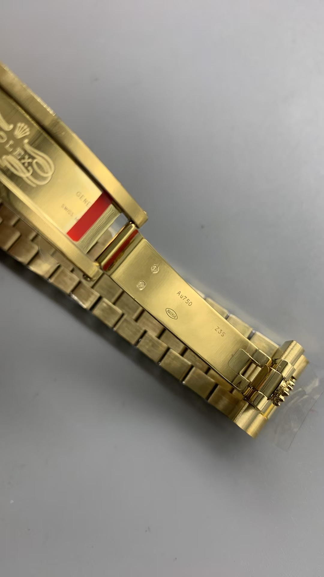 (image for) RCF Rolex Day-Date Gain Weight Yellow Gold Case Ombre Green Dial Super Clone 3255 Movement