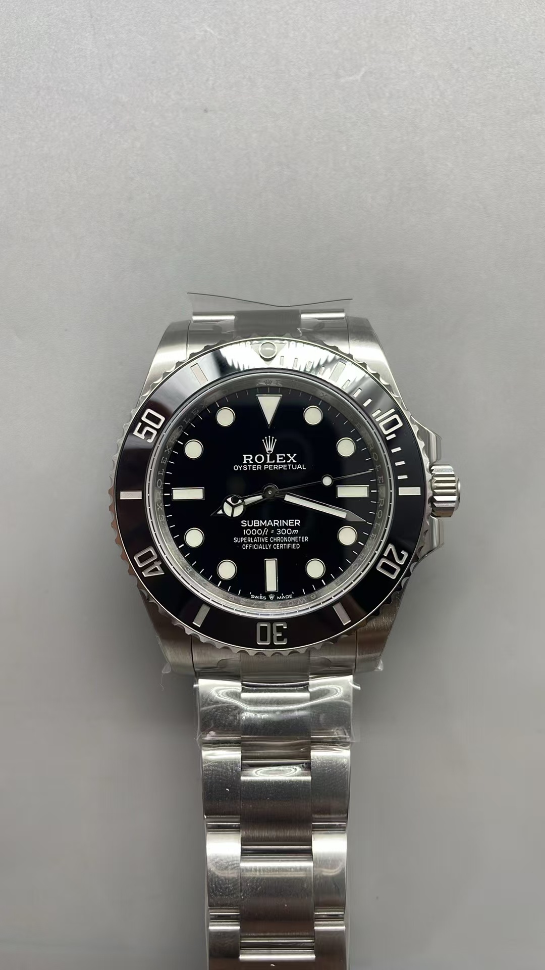(image for) VSF Rolex Submariner 124060 No Date Black Dial Super Clone 3230 Movement