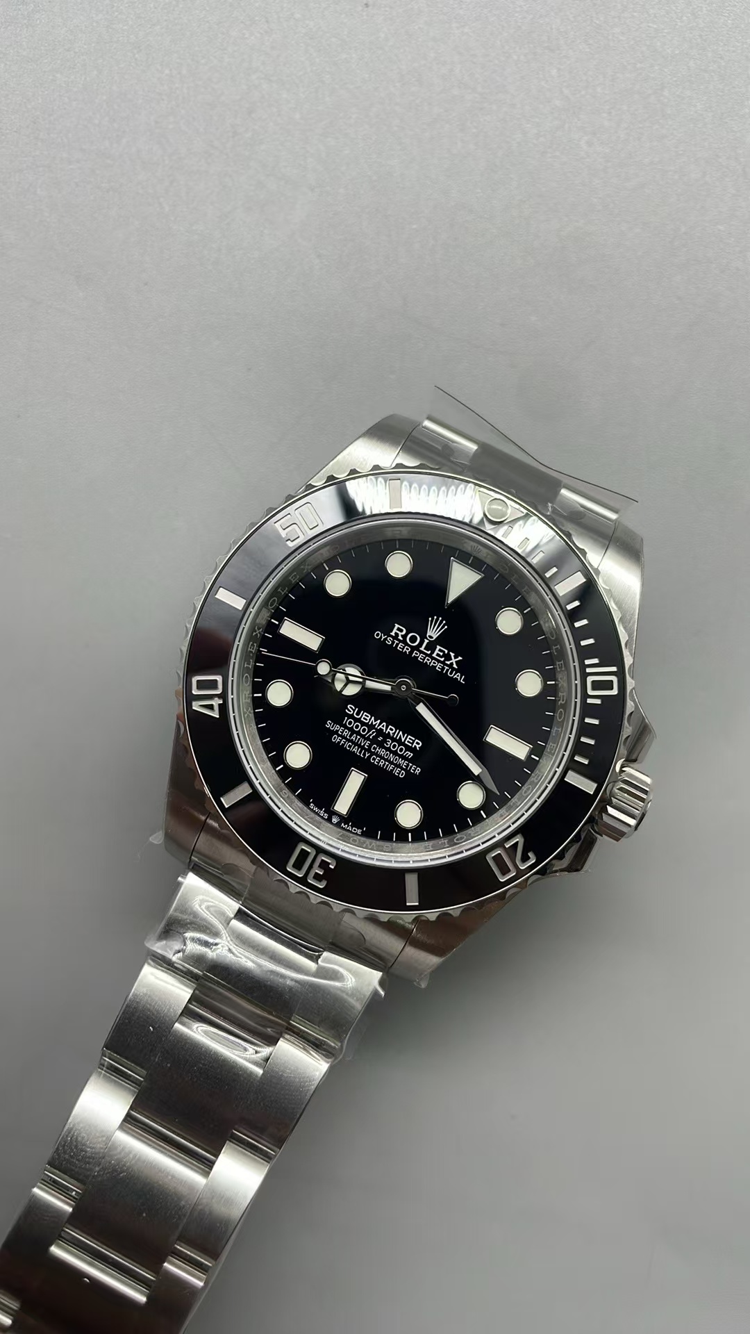 (image for) VSF Rolex Submariner 124060 No Date Black Dial Super Clone 3230 Movement