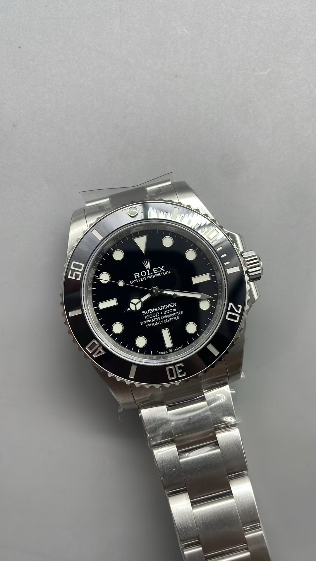 (image for) VSF Rolex Submariner 124060 No Date Black Dial Super Clone 3230 Movement