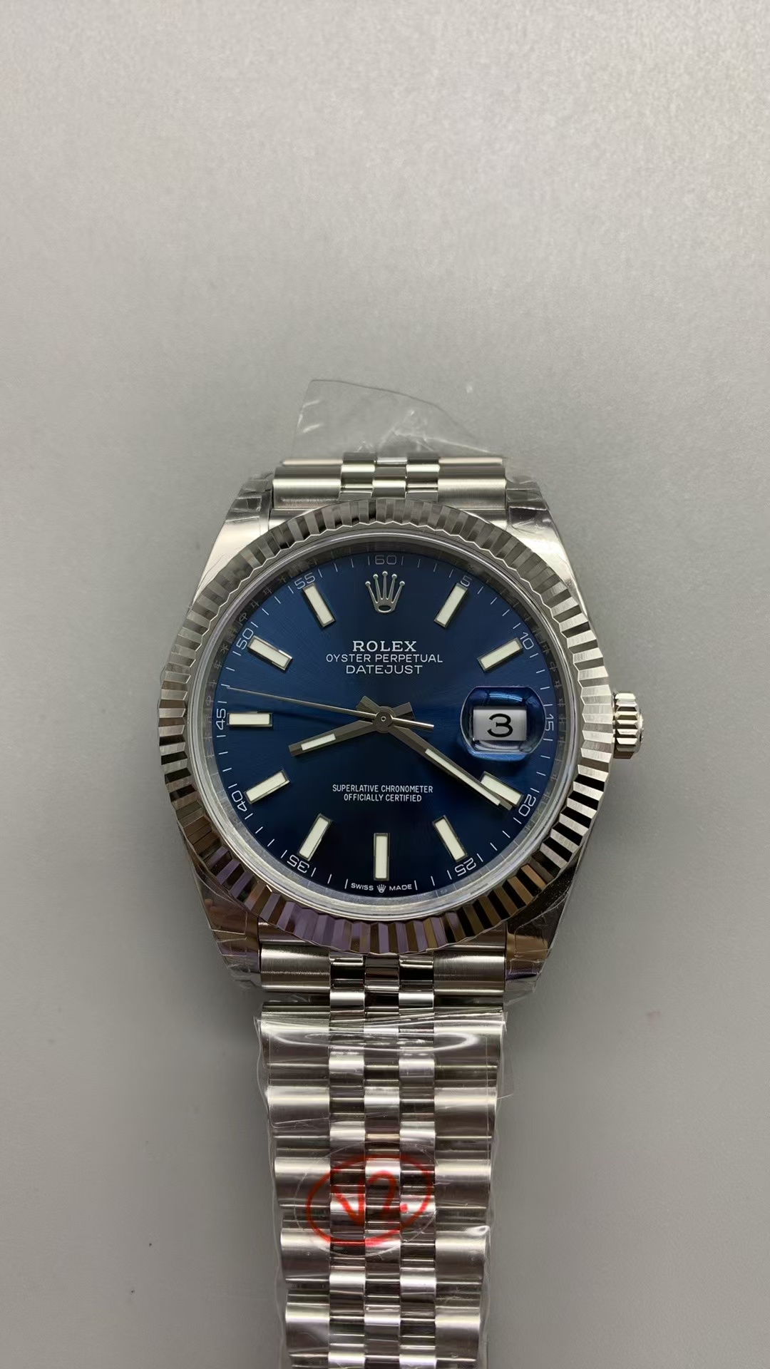 (image for) VSF Rolex Datejust II Gain Weight Blue Dial Jubilee Bracelet Super Clone 3235 Movement