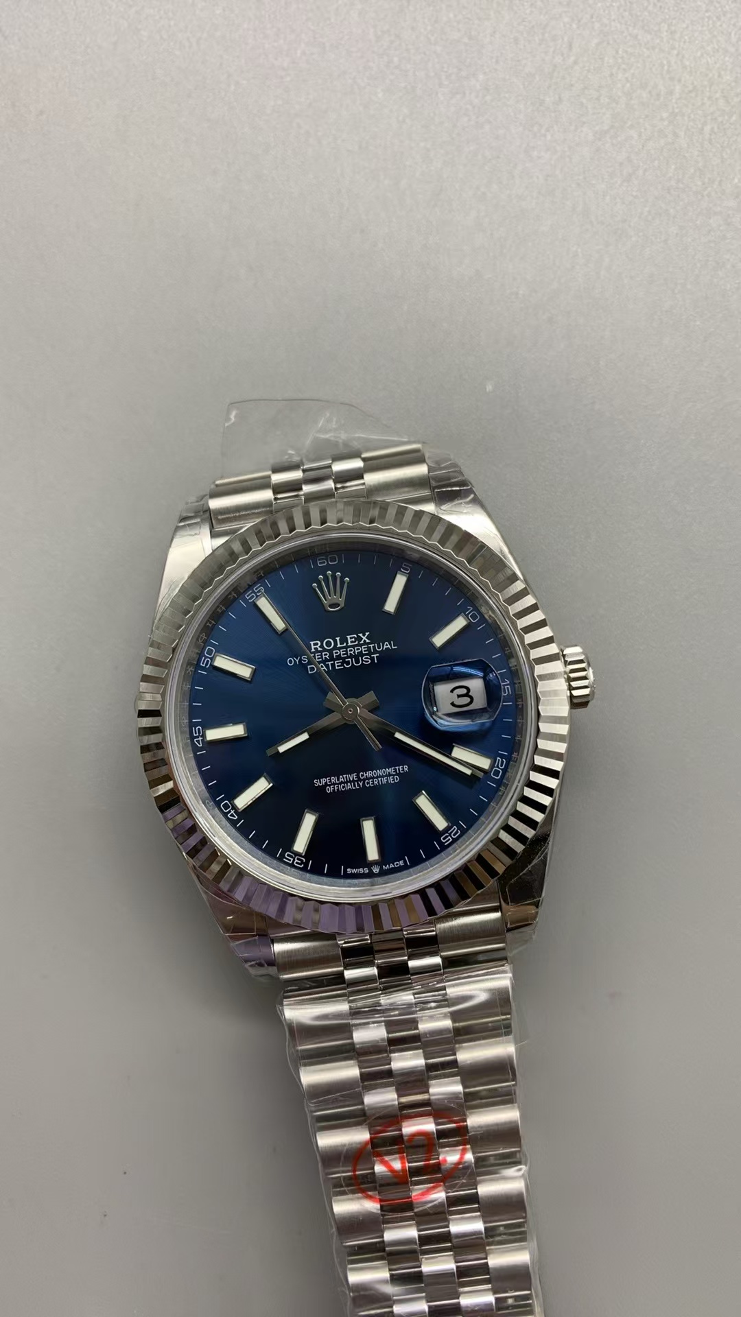 (image for) VSF Rolex Datejust II Gain Weight Blue Dial Jubilee Bracelet Super Clone 3235 Movement