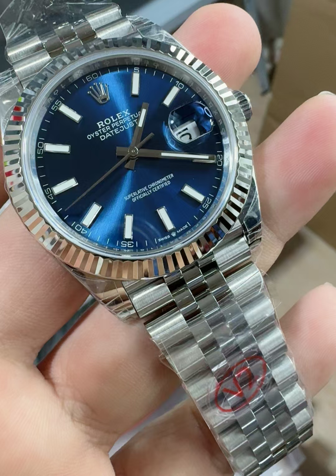 (image for) VSF Rolex Datejust II Gain Weight Blue Dial Jubilee Bracelet Super Clone 3235 Movement