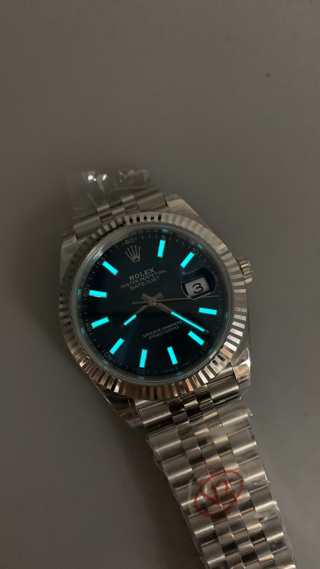 (image for) VSF Rolex Datejust II Gain Weight Blue Dial Jubilee Bracelet Super Clone 3235 Movement