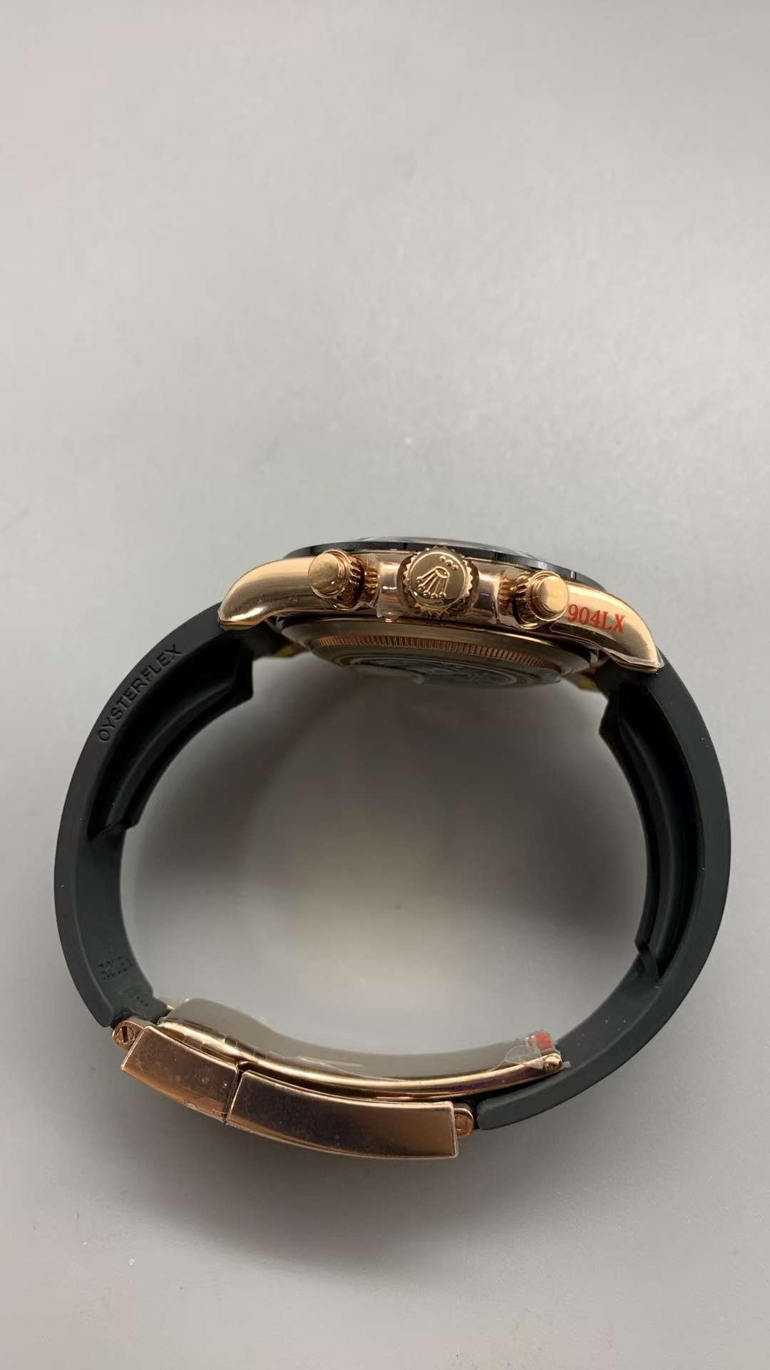 (image for) QF Rolex Daytona 116515 Gain Weight Rose Gold Case Chocolate Dial Free Sprung 4130 Movement