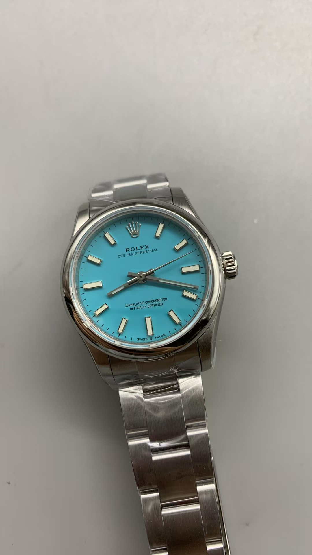 (image for) TWF Rolex Oyster Perpetual 31mm Tiffany Blue Dial with Clone 2813 Movement
