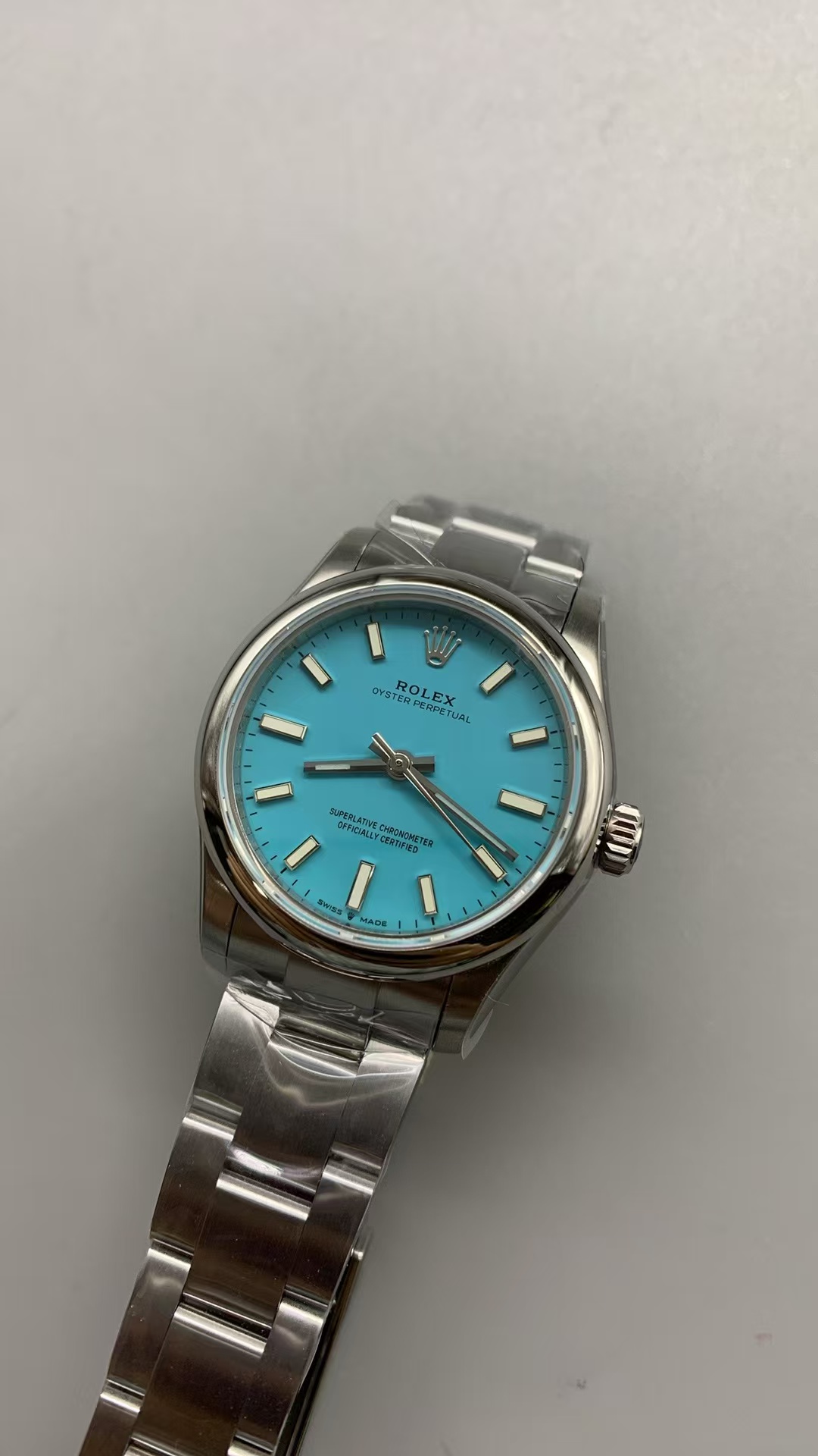 (image for) TWF Rolex Oyster Perpetual 31mm Tiffany Blue Dial with Clone 2813 Movement
