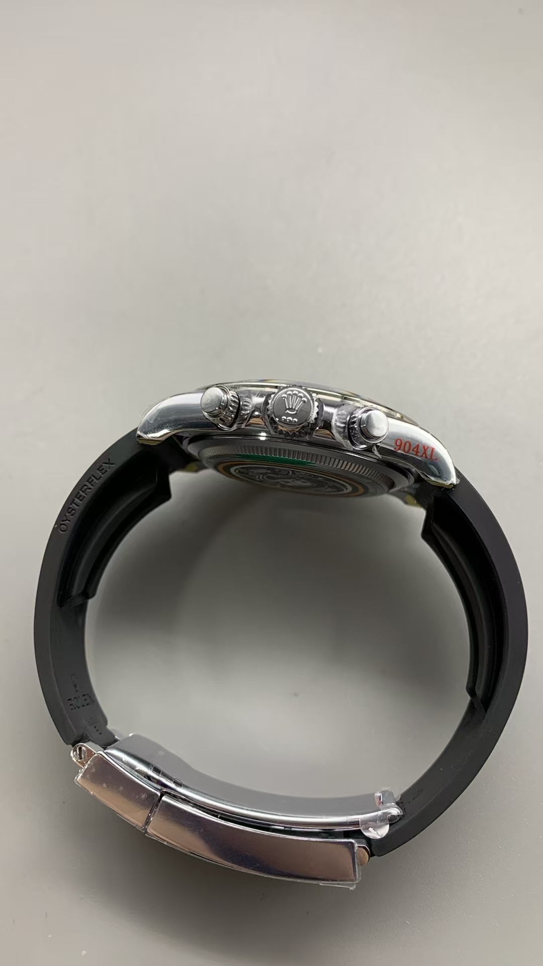 (image for) QF Rolex Daytona 126519 Gain Weight Black Diamond Dial Super Clone 4131 Movement