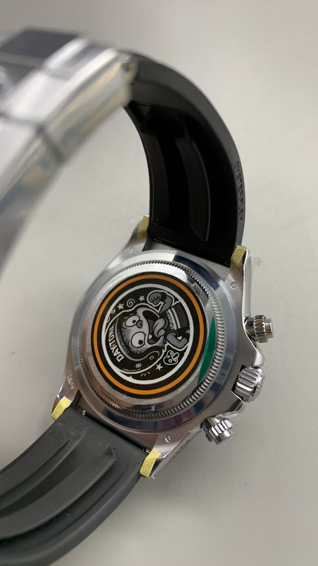 (image for) QF Rolex Daytona 126519 Gain Weight Black Diamond Dial Super Clone 4131 Movement