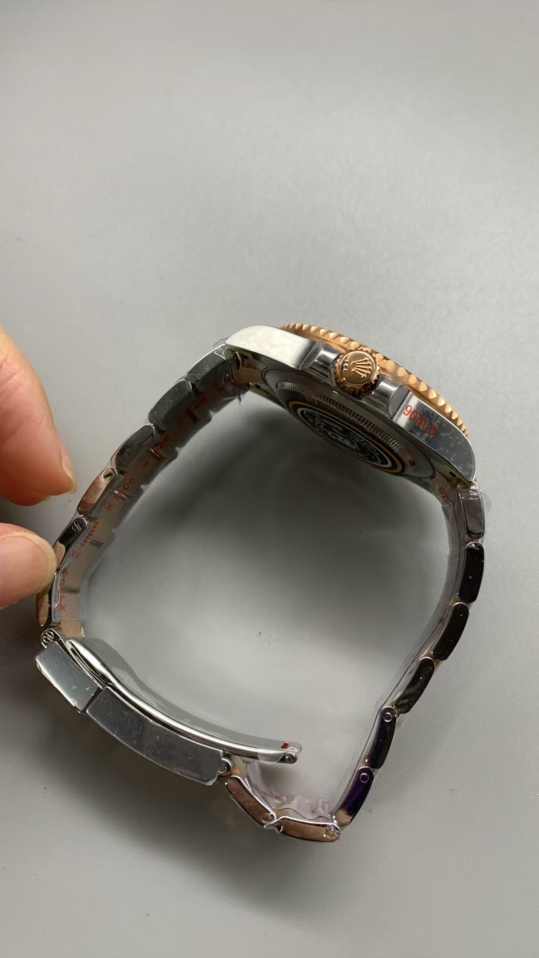 (image for) QF Rolex GMT-Master II 126711CHNR Rootbeer Black Brown Ceramic Bezel Free-Sprung 3285 Movement