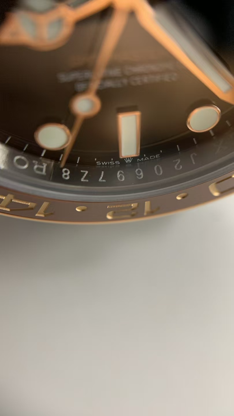 (image for) QF Rolex GMT-Master II 126711CHNR Rootbeer Black Brown Ceramic Bezel Free-Sprung 3285 Movement