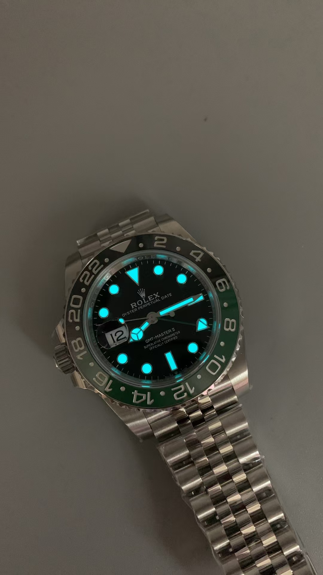 (image for) BPF Rolex Day-Date 36mm Yellow Gold Case Black Dial with Asian ETA 2836 Movement