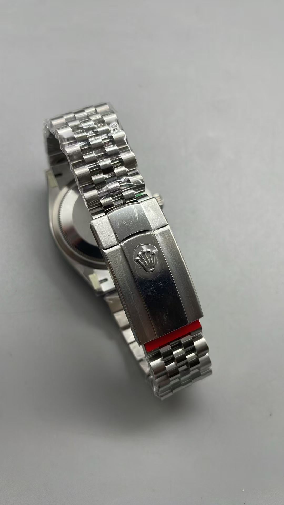 (image for) Gold Factory Rolex Datejust 36mm Silver Dial with Super Clone 3235 Movement Free-Sprung Balance