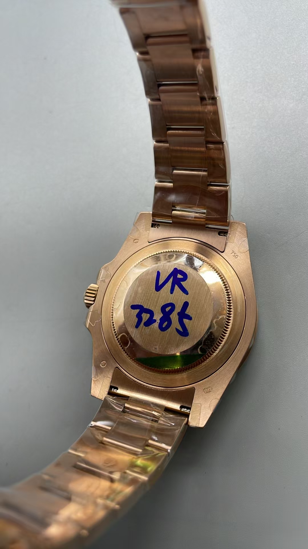(image for) BPF Rolex GMT-Master II 126715CHNR Full Rose Root Beer Black Brown Ceramic Bezel Clone 3285 Movement