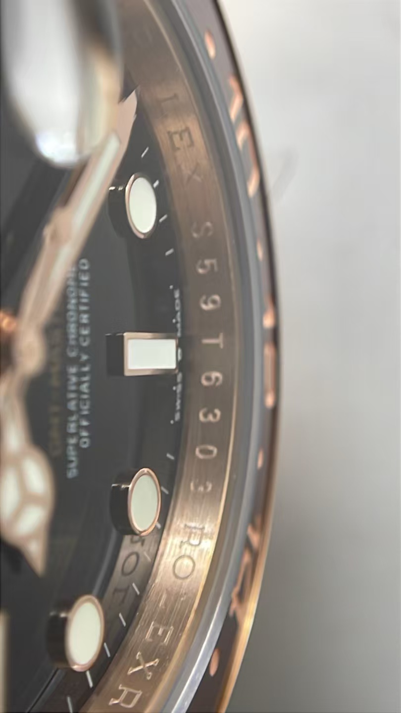 (image for) BPF Rolex GMT-Master II 126715CHNR Full Rose Root Beer Black Brown Ceramic Bezel Clone 3285 Movement
