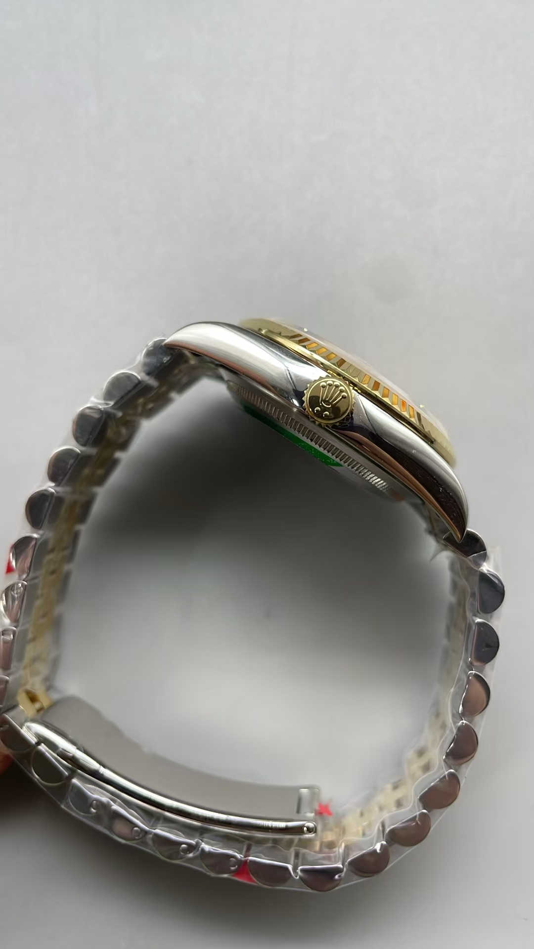 (image for) BPF Rolex Datejust 36mm Two Tone Yellow Gold Case Gold Diamond Dial with Asia ETA 2824 Movement