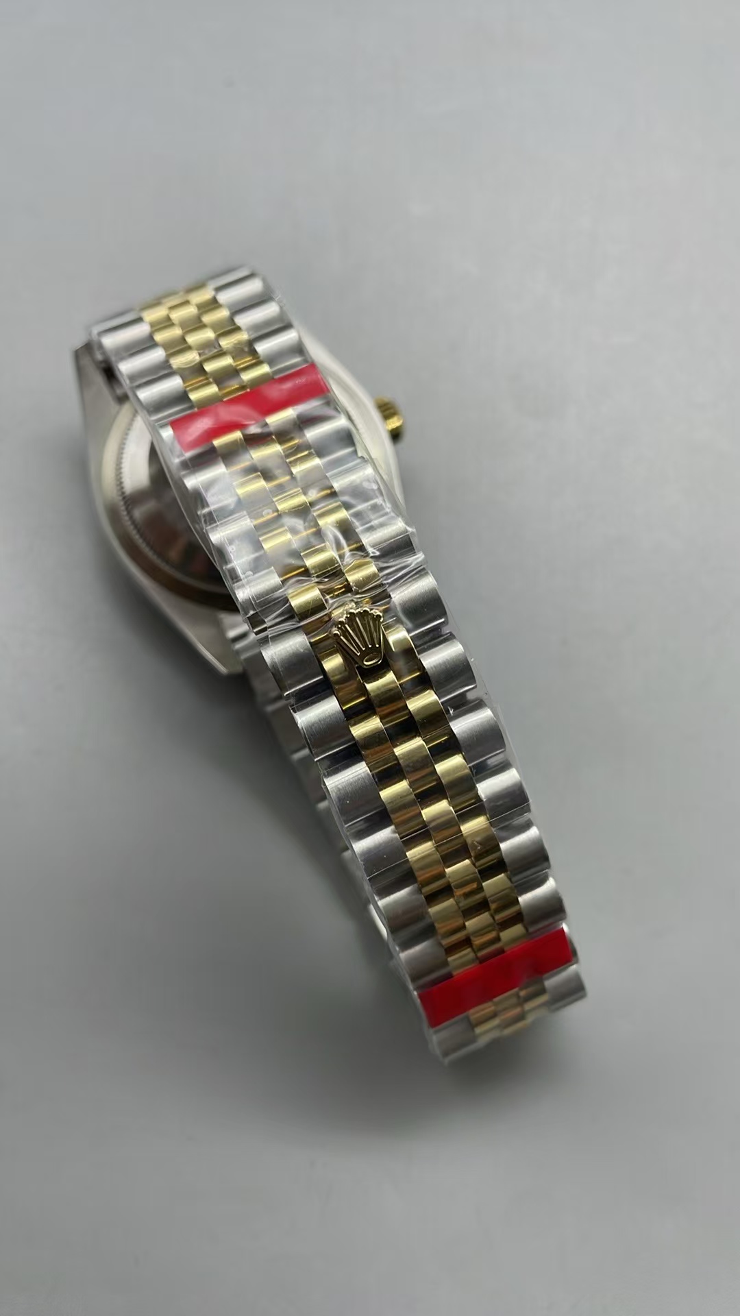 (image for) BPF Rolex Datejust 36mm Two Tone Yellow Gold Case Gold Diamond Dial with Asia ETA 2824 Movement