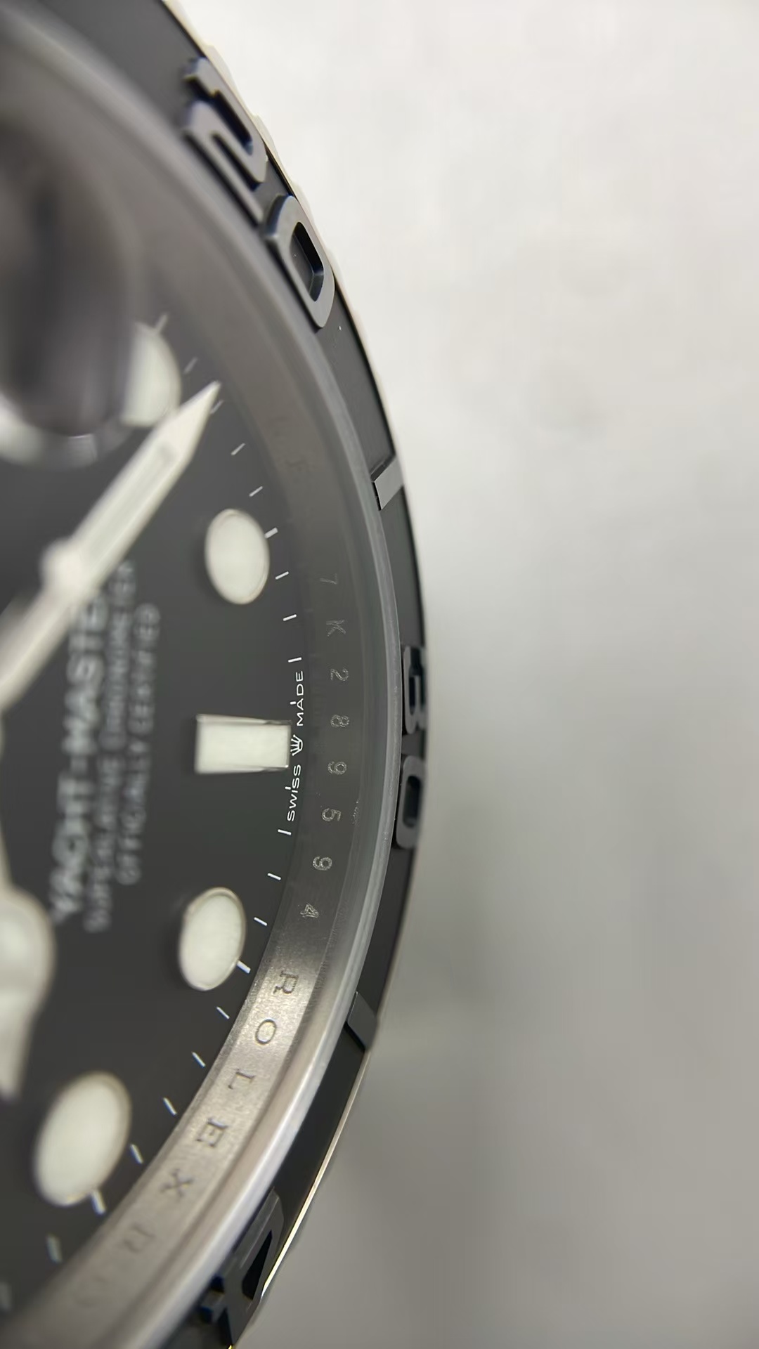 (image for) QF Rolex YachtMaster 226627 Titanium Black Dial with Super Clone JH3235 with Free-Sprung Balance