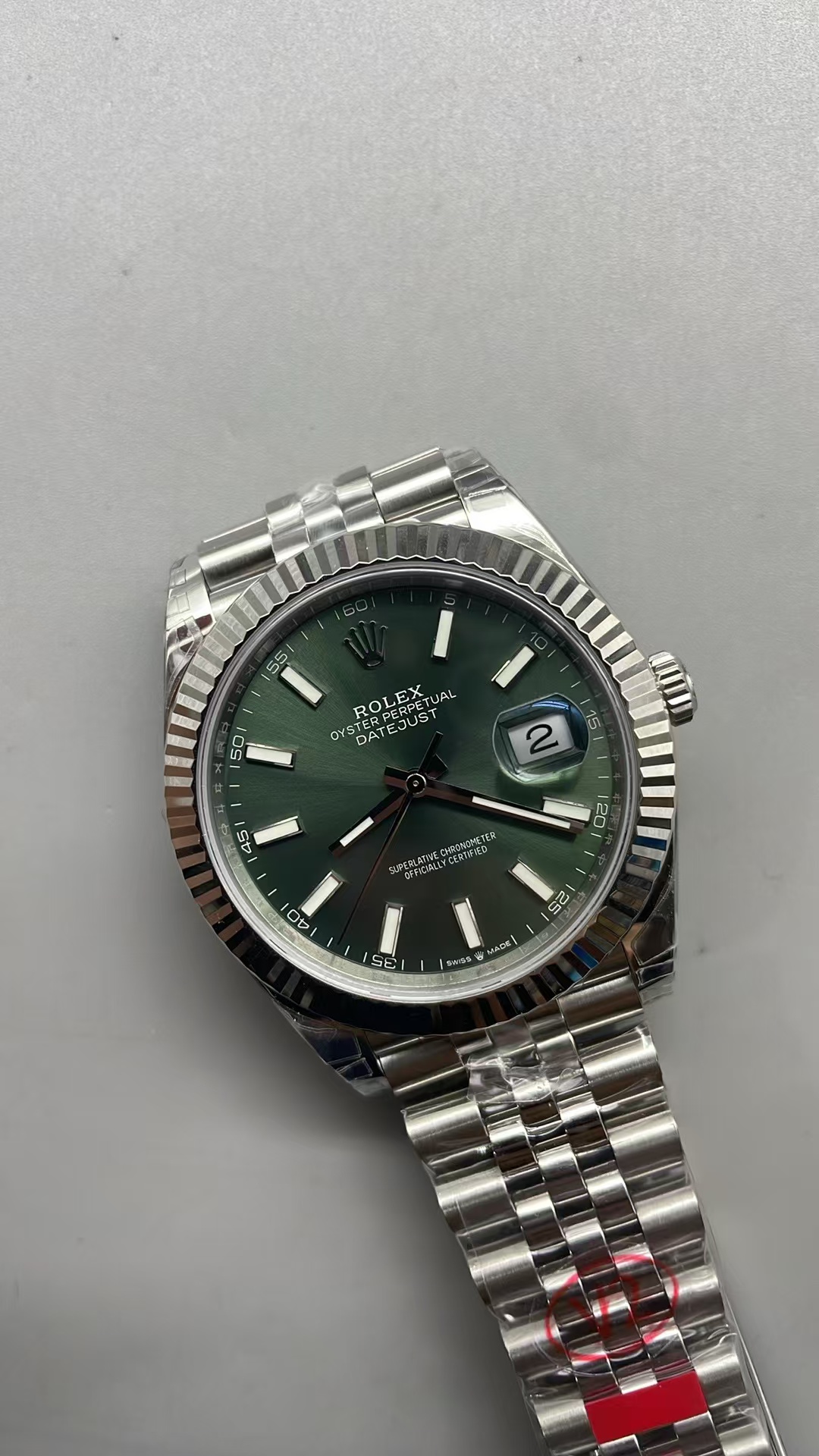 (image for) VSF Rolex Datejust 126334 Gain Weight Mint Green Dial Super Clone 3235 Movement