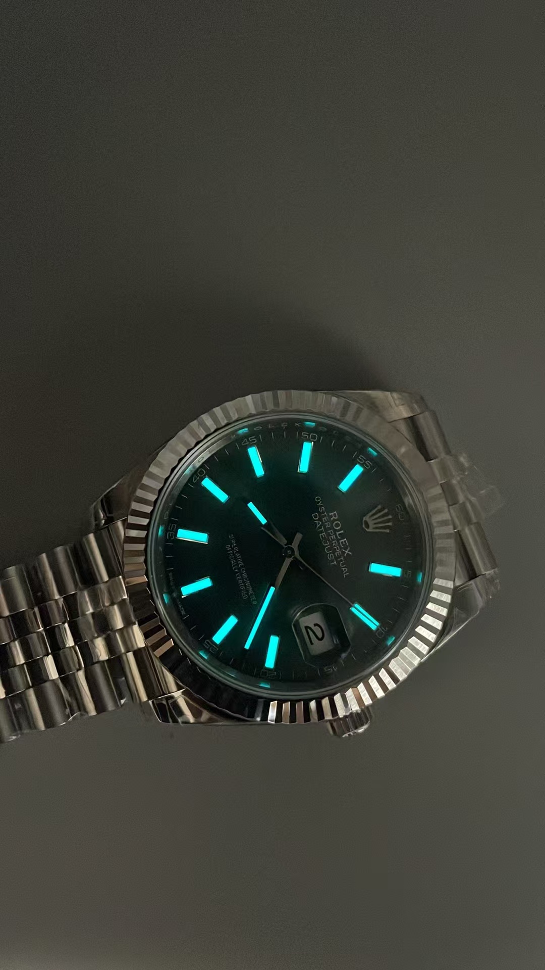 (image for) VSF Rolex Datejust 126334 Gain Weight Mint Green Dial Super Clone 3235 Movement