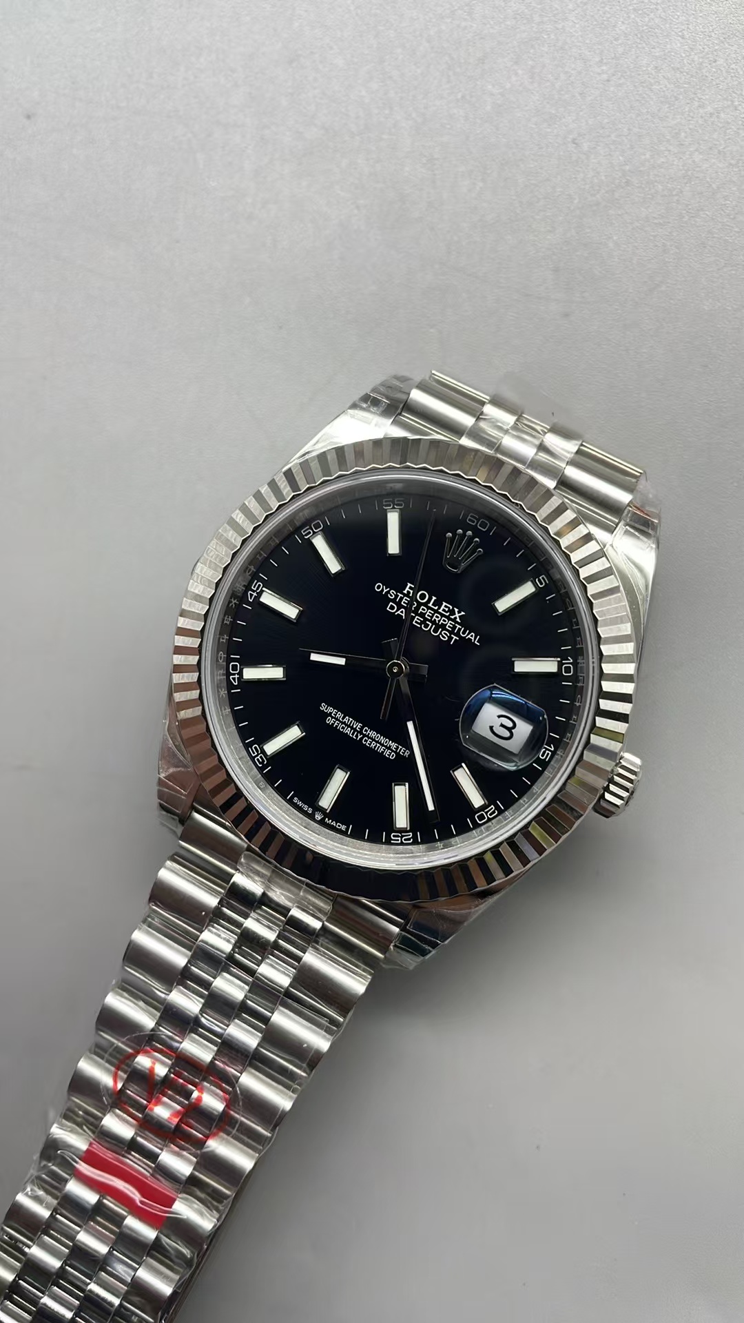 (image for) VSF Rolex Datejust 126334 Gain Weight Black Dial Jubilee Bracelet Super Clone 3235 Movement