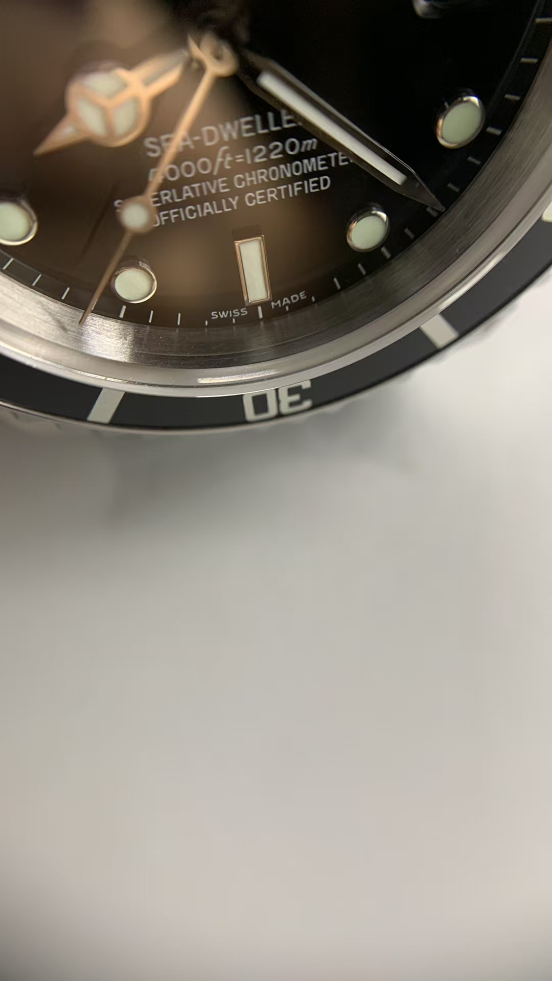 (image for) BPF Rolex Sea-Dweller 16600 Neo Vintage Black Dial with Clone 3135 Movement