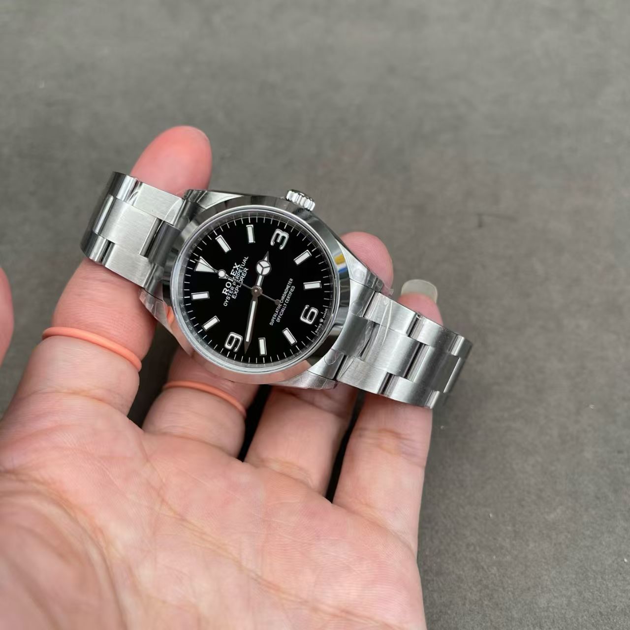 (image for) VSF Rolex Explorer 124270 36mm Black Dial Super Clone 3230 Movement