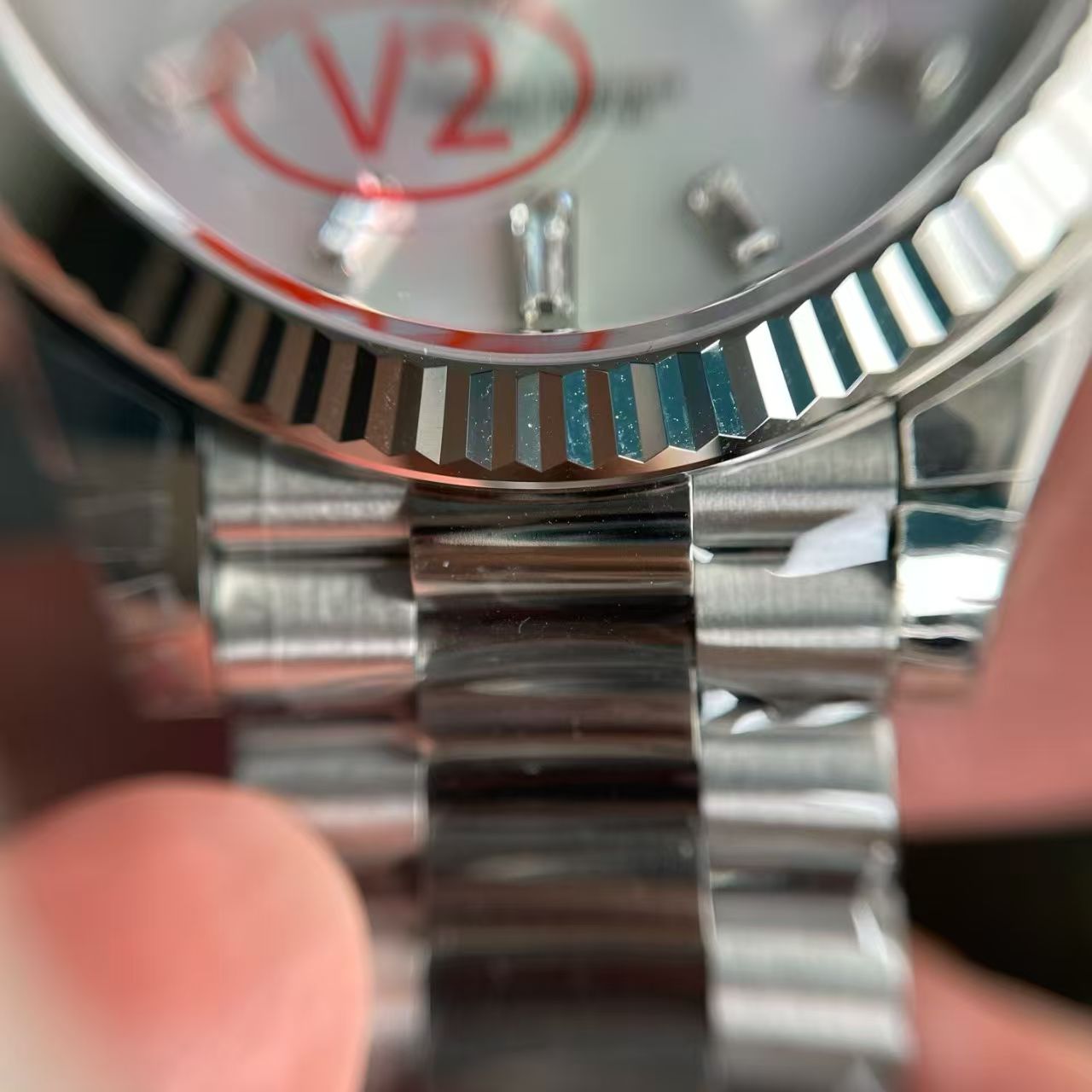 (image for) VSF Rolex Day-Date 40mm Gain Weight White MOP Dial with Diamond Markers Super Clone 3255 Movement