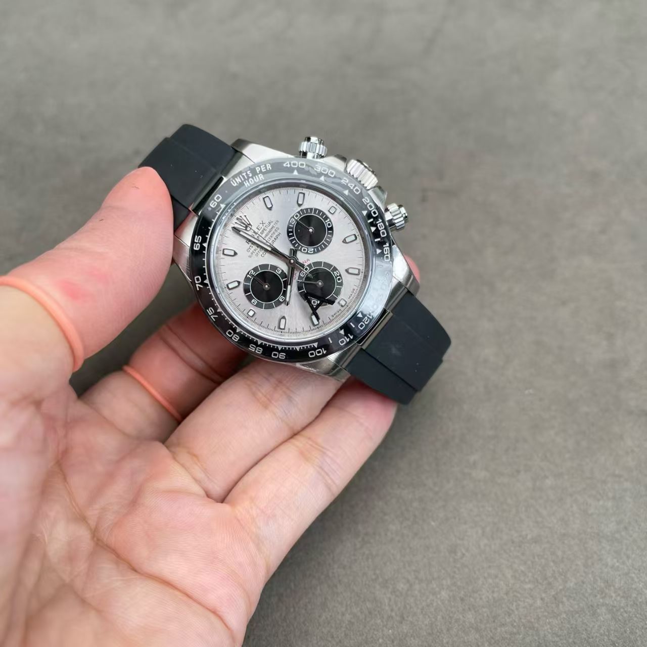 (image for) VSF Rolex Daytona 116519 Ghost Grey Dial Super Clone 4130 Movement