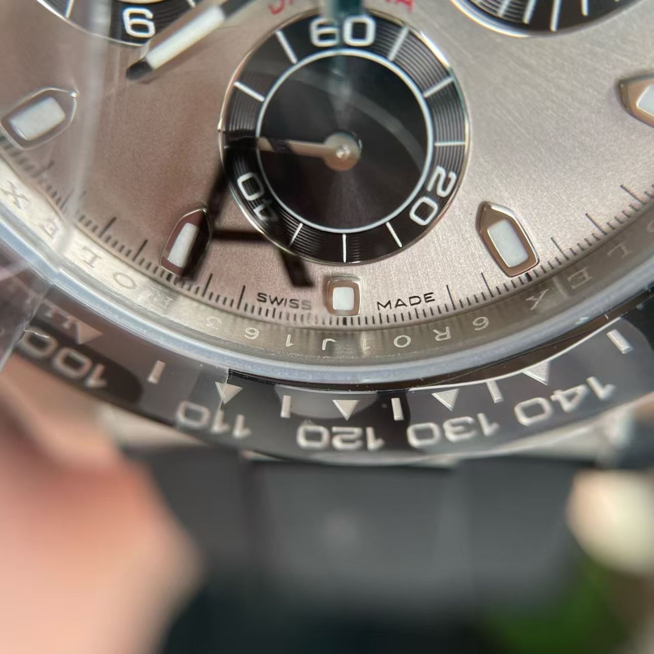 (image for) VSF Rolex Daytona 116519 Ghost Grey Dial Super Clone 4130 Movement